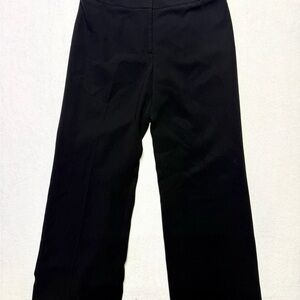 Ann Taylor Black Wide-Leg Pants